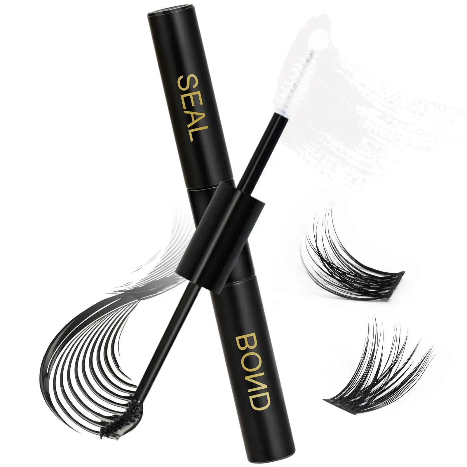 Diy lash extension glue Long listing Easy to use Double headed design Safe and gentle formula